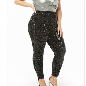 Sequin Pants